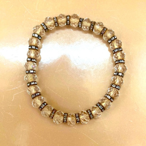 🩷♥️💛 3 bracelets in pink red & gold - Picture 3 of 5